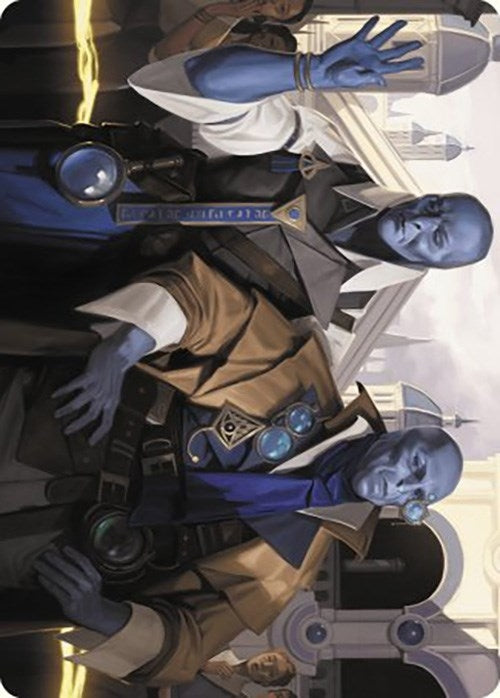 Hotshot Investigators Art Card (5) [ASMKM] - MTG Single