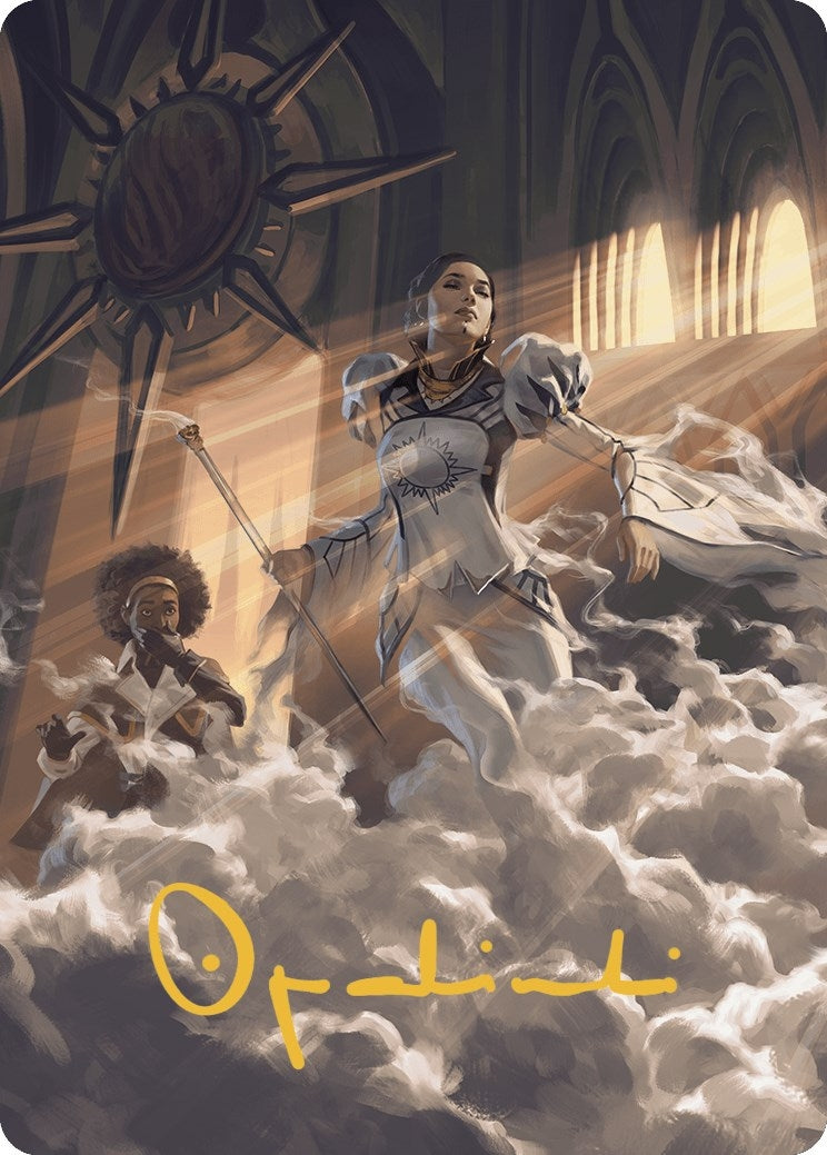 Call a Surprise Witness Art Card (Gold-Stamped Signature) (28) [ASMKM] - MTG Single