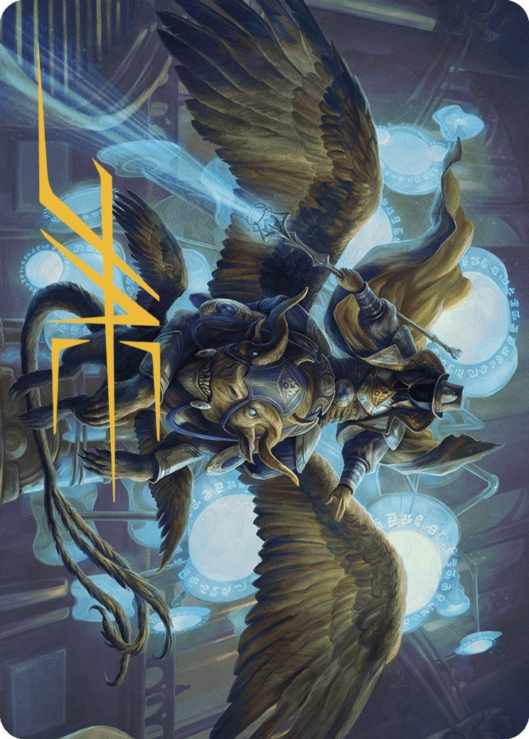 Ezrim Agency Chief Art Card (Gold-Stamped Signature) (20) [ASMKM] - MTG Single