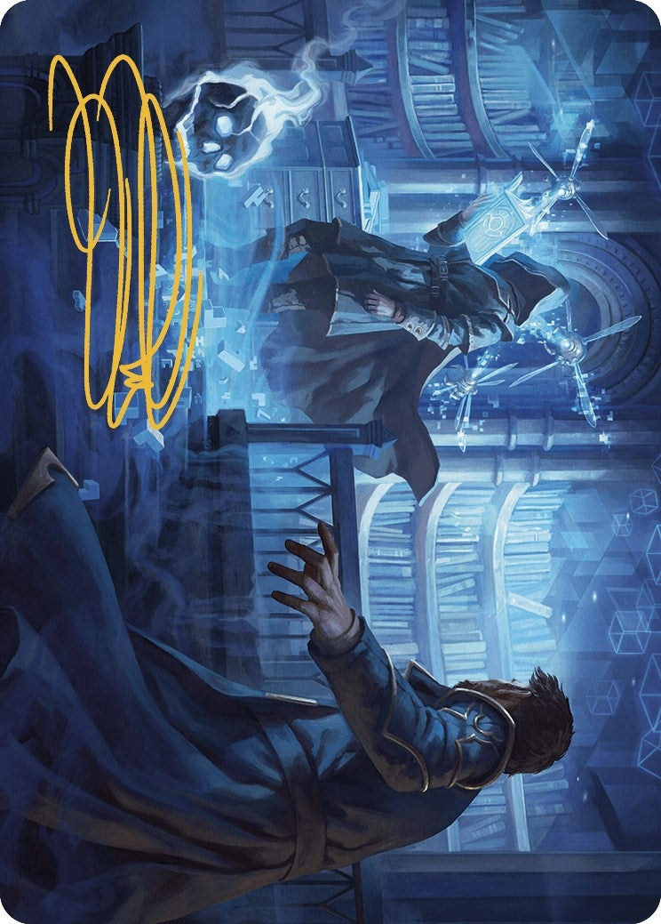 Intrude on the Mind Art Card (Gold-Stamped Signature) (6) [ASMKM] - MTG Single