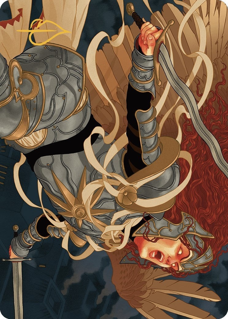 Aurelia the Law Above Art Card (41/49) (Gold-Stamped Signature) (41) [ASMKM] - MTG Single