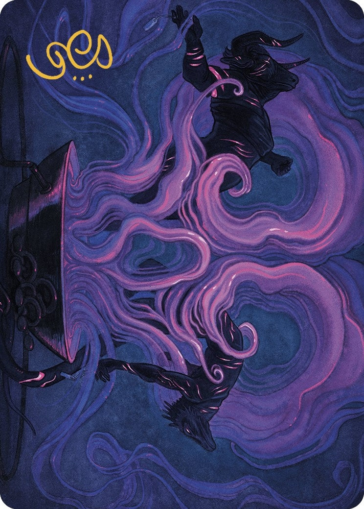 Macabre Reconstruction Art Card (Gold-Stamped Signature) (9) [ASMKM] - MTG Single