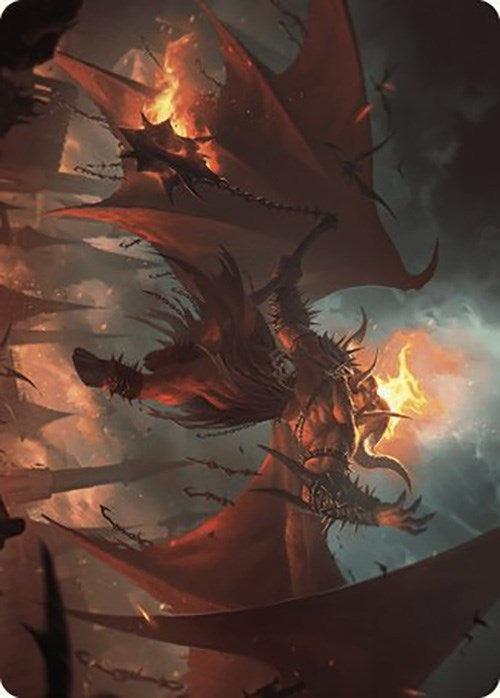 Rakdos Patron of Chaos Art Card (22/49) (22) [ASMKM] - MTG Single