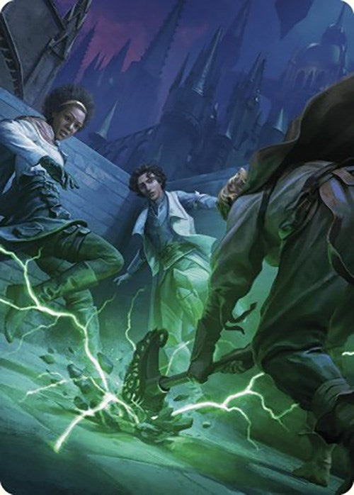 Fanatical Strength Art Card (32) [ASMKM] - MTG Single