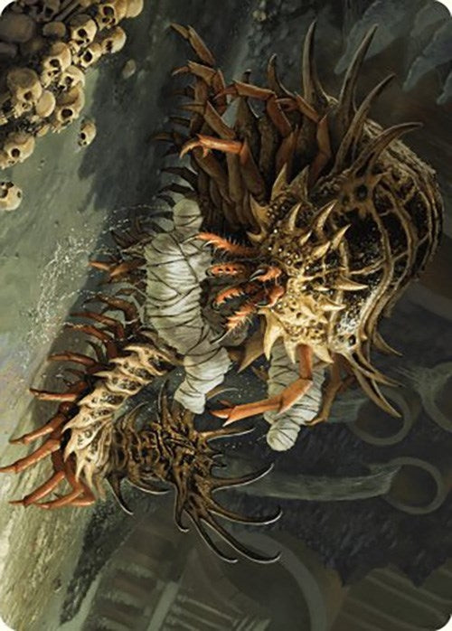 Rot Farm Mortipede Art Card (10) [ASMKM] - MTG Single