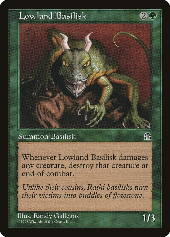 Lowland Basilisk [STH] - MTG Single