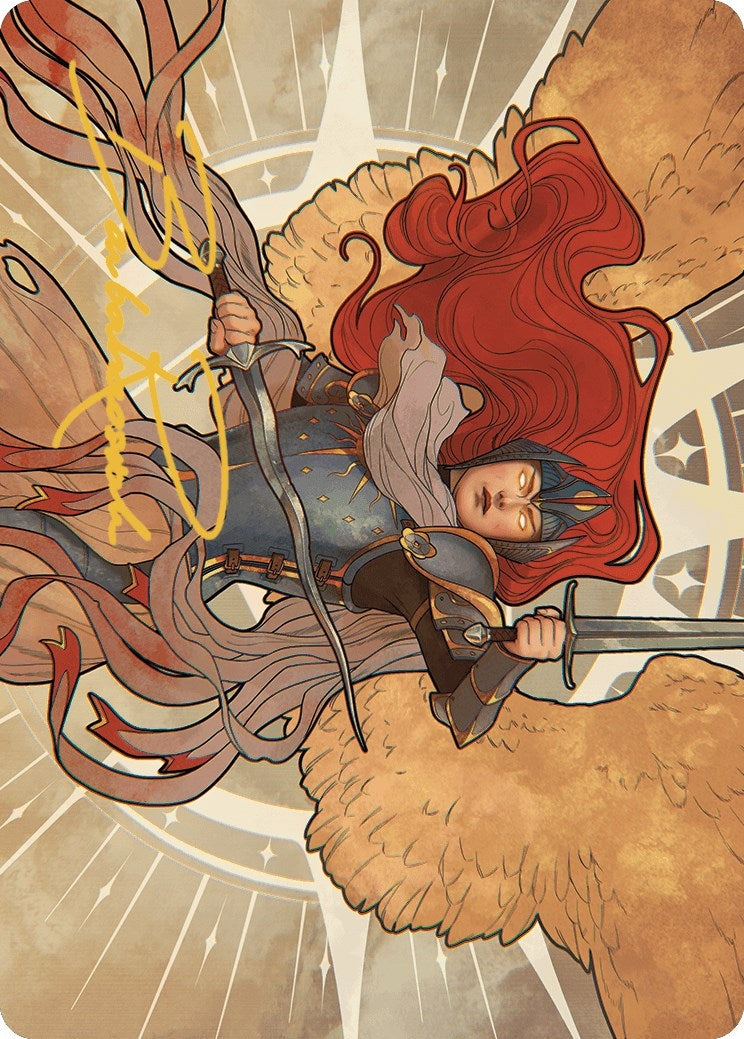 Aurelia the Law Above Art Card (36/49) (Gold-Stamped Signature) (36) [ASMKM] - MTG Single