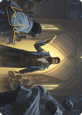 Auspicious Arrival Art Card (Gold-Stamped Signature) (2) [ASMKM] - MTG Single