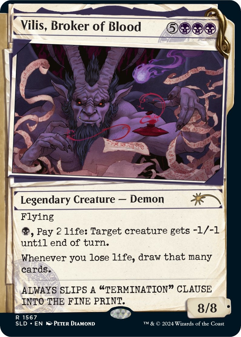 Vilis Broker of Blood (1567) [SLD] - MTG Single