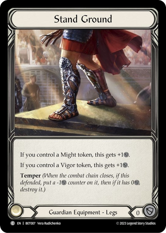 Stand Ground (7) - Flesh and Blood TCG Single