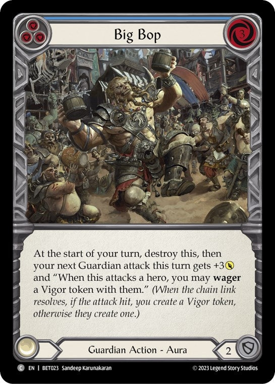 Big Bop (Blue) (23) - Flesh and Blood TCG Single