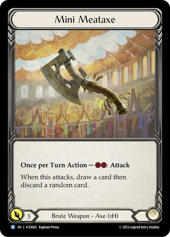 Mini Meataxe (2) - Flesh and Blood TCG Single