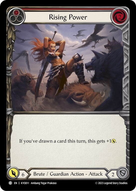 Rising Power (Red) (11) - Flesh and Blood TCG Single