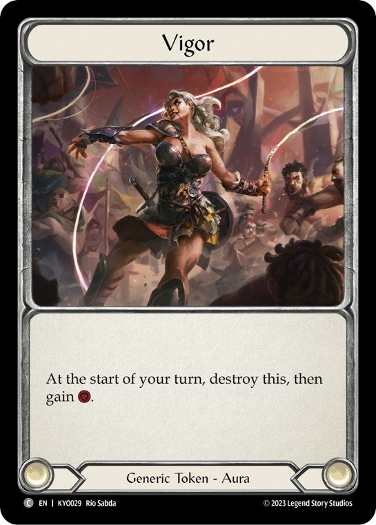 Image for Vigor (KYO029) - Flesh and Blood TCG