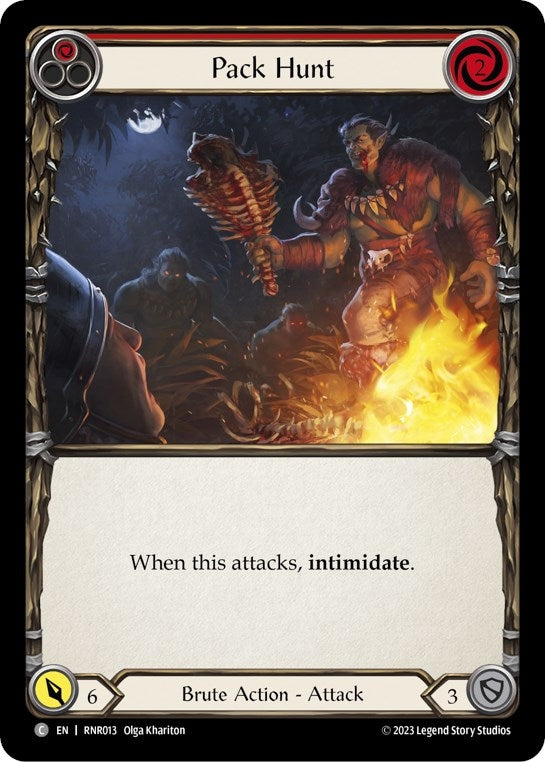 Pack Hunt (Red) (13) - Flesh and Blood TCG Single