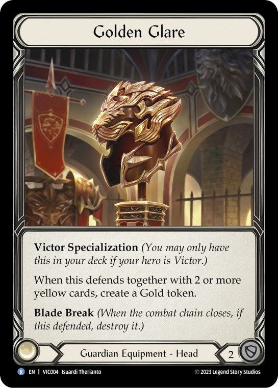 Golden Glare (4) - Flesh and Blood TCG Single