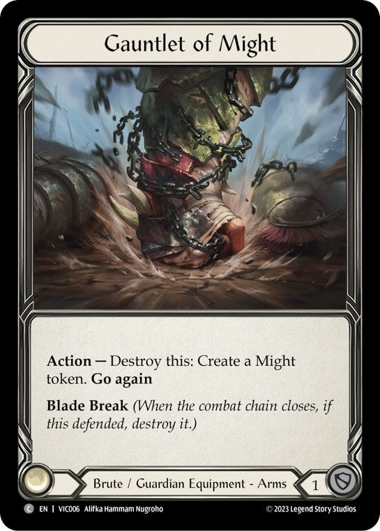 Gauntlet of Might (6) - Flesh and Blood TCG Single