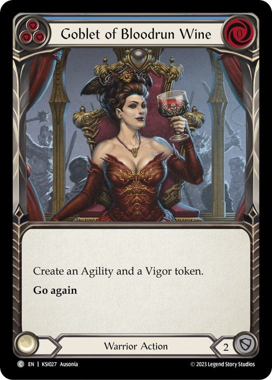 Goblet of Bloodrun Wine (27) - Flesh and Blood TCG Single