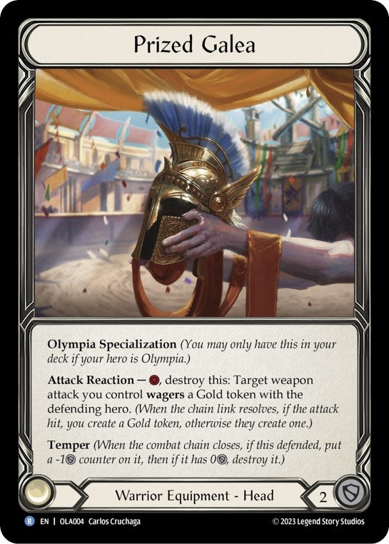 Prized Galea (4) - Flesh and Blood TCG Single