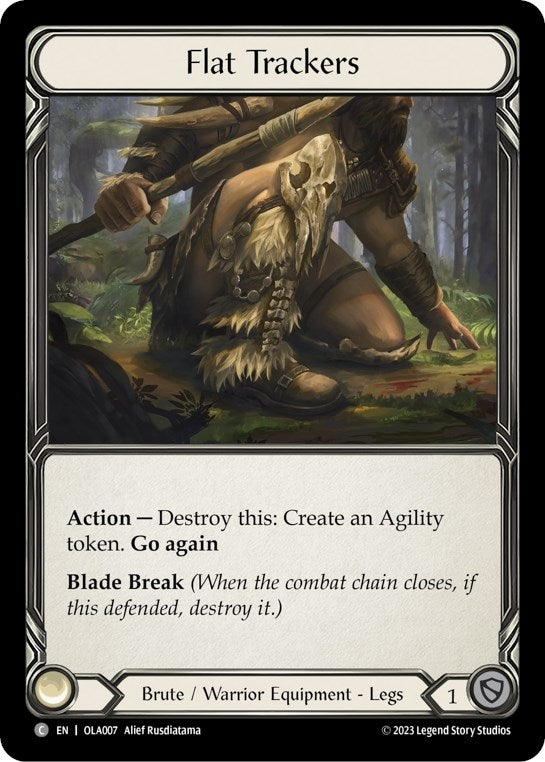 Flat Trackers (7) - Flesh and Blood TCG Single