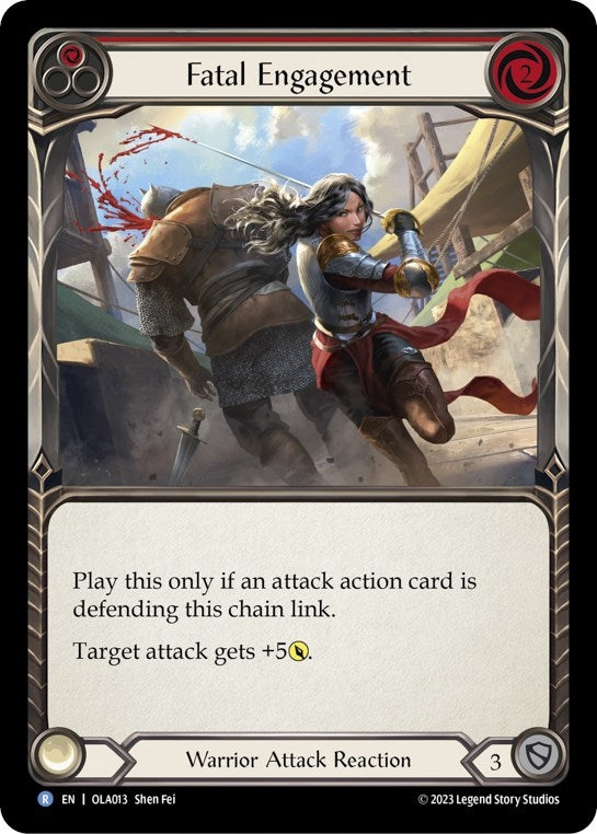 Fatal Engagement (Red) (13) - Flesh and Blood TCG Single