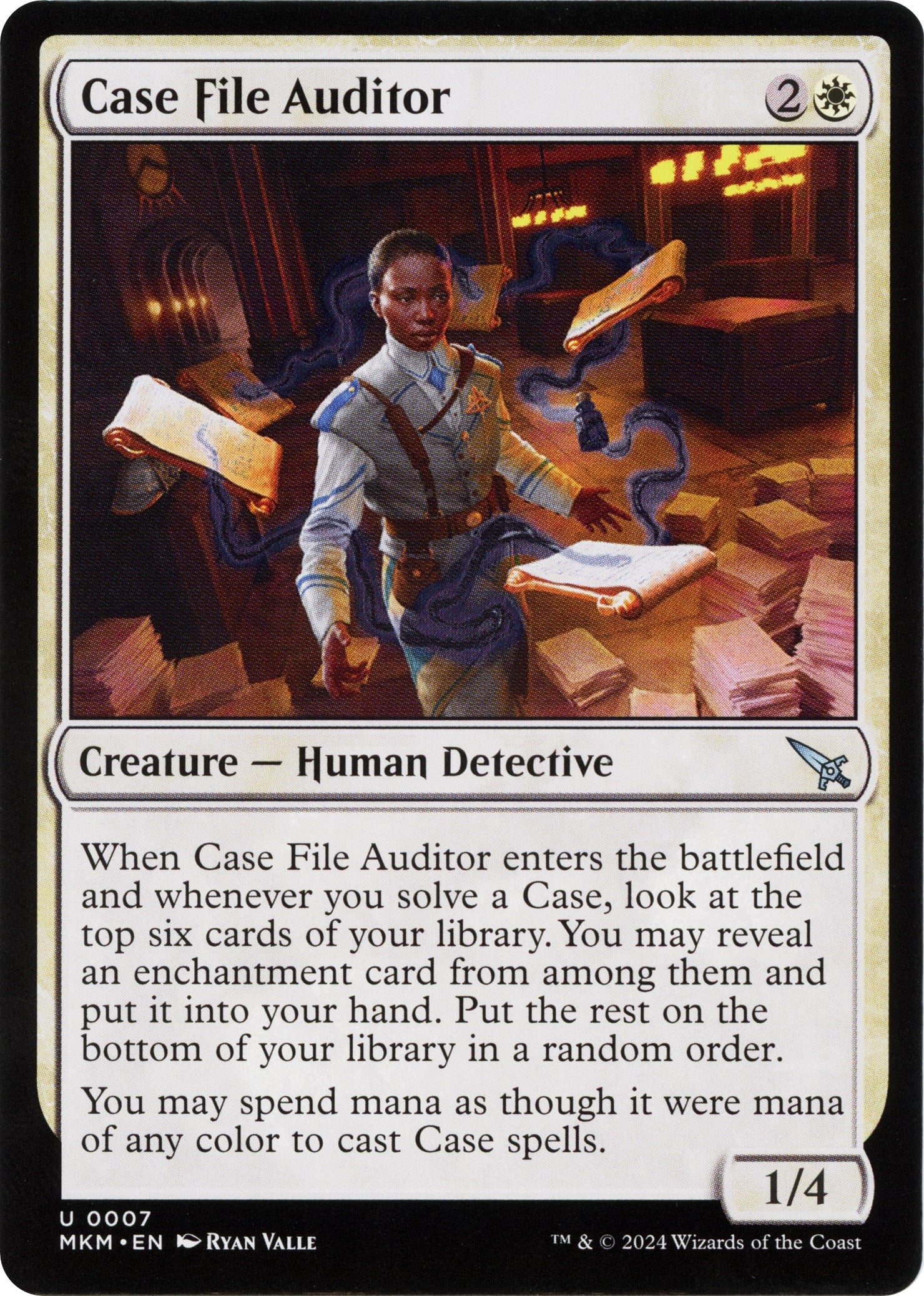 Case File Auditor (b) (7) [MKM] - MTG Single