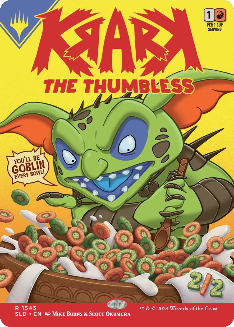 Krark the Thumbless (1543) [SLD] - MTG Single