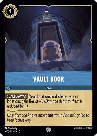 Vault Door (167) (3) - Disney Lorcana Single