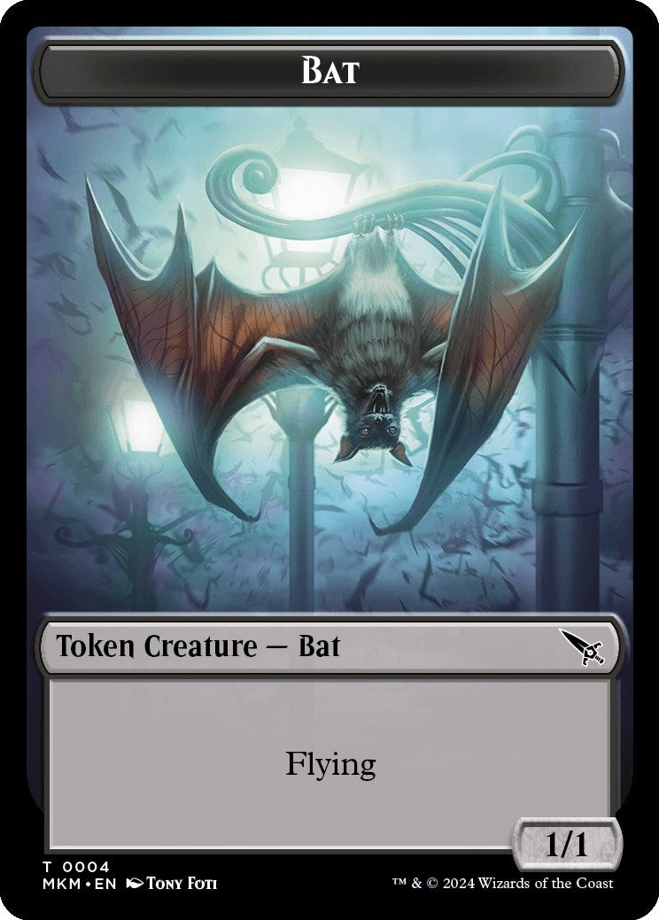Bat Token (0) [MKM] - MTG Single