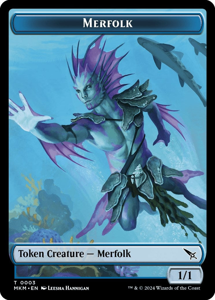 Merfolk Token (0) [MKM] - MTG Single