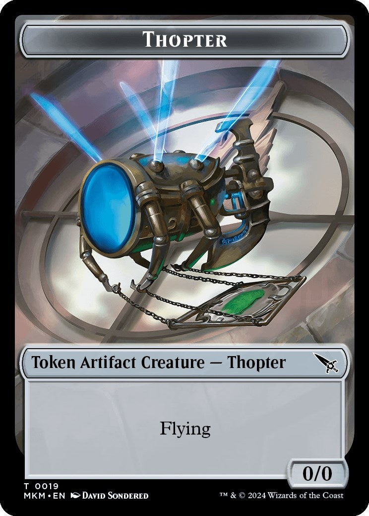 Thopter Token (0019) (0) [MKM] - MTG Single