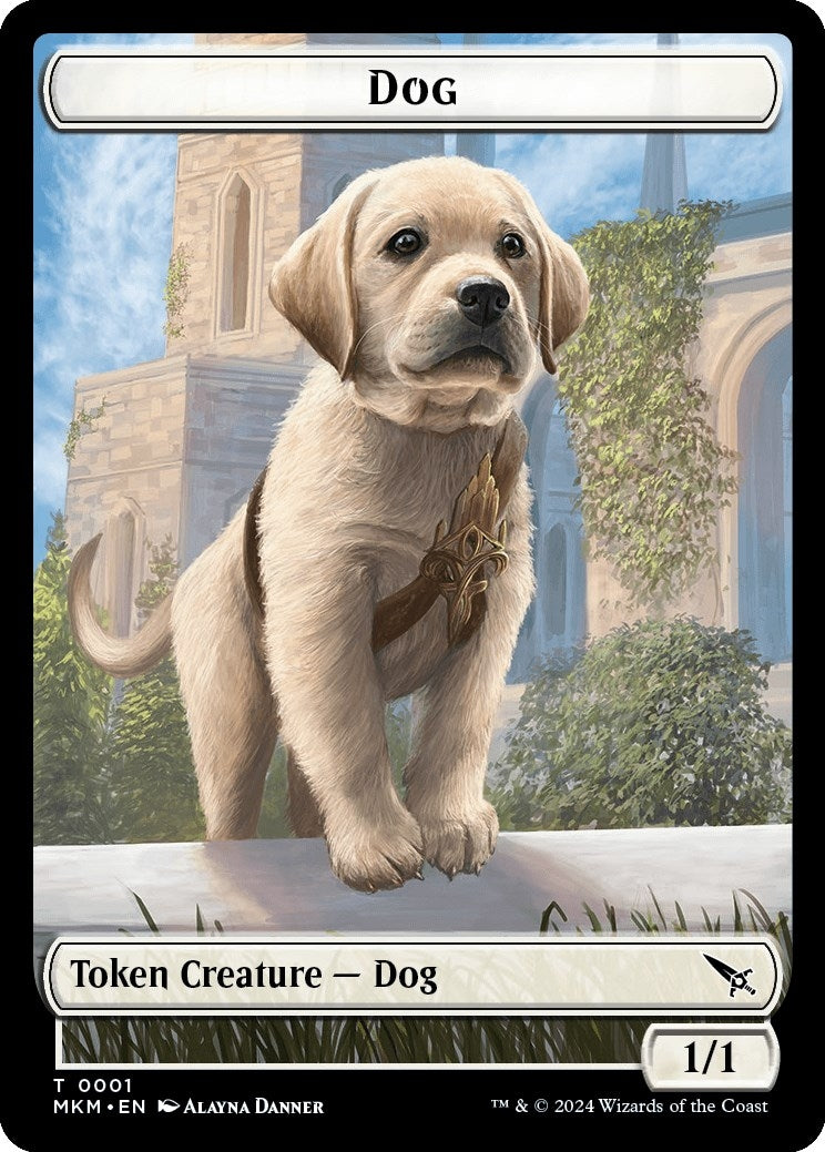 Dog Token (0) [MKM] - MTG Single