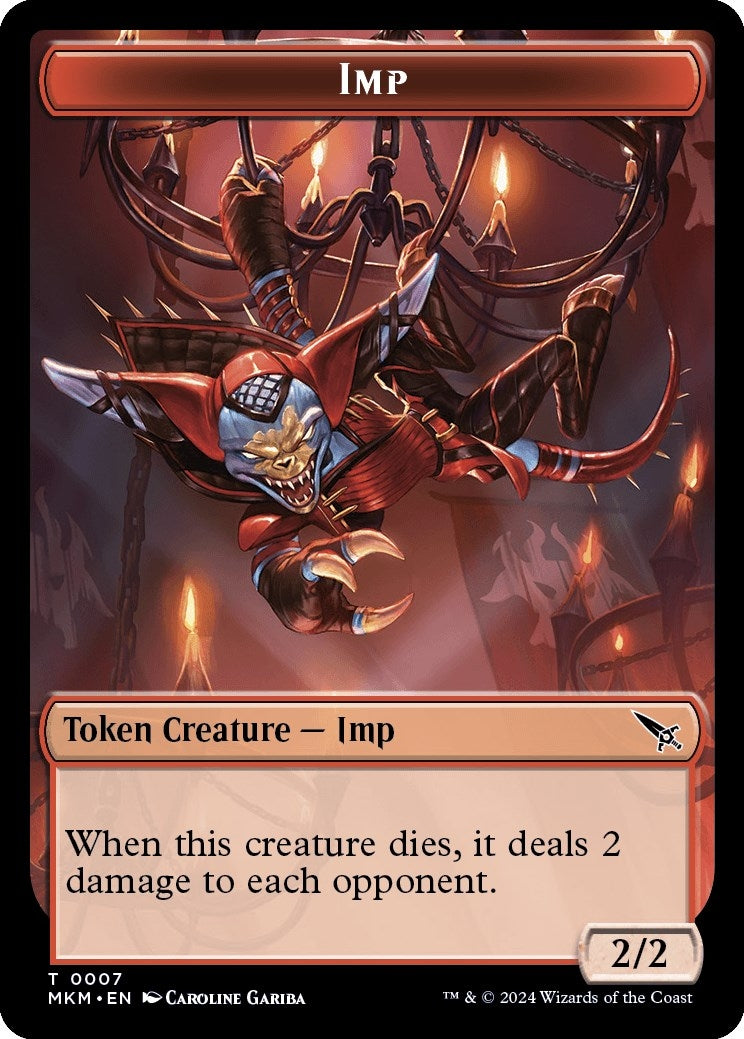 Imp Token (0) [MKM] - MTG Single