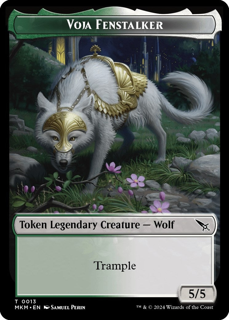 Voja Fenstalker Token (0) [MKM] - MTG Single