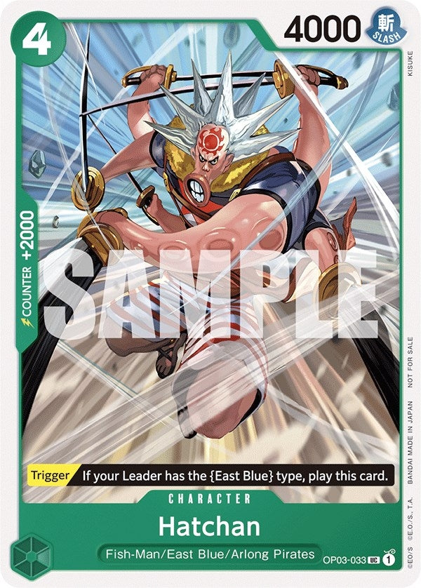 Hatchan (Tournament Pack Vol. 6) (3033) (OP-PR) - One Piece Card Game Single