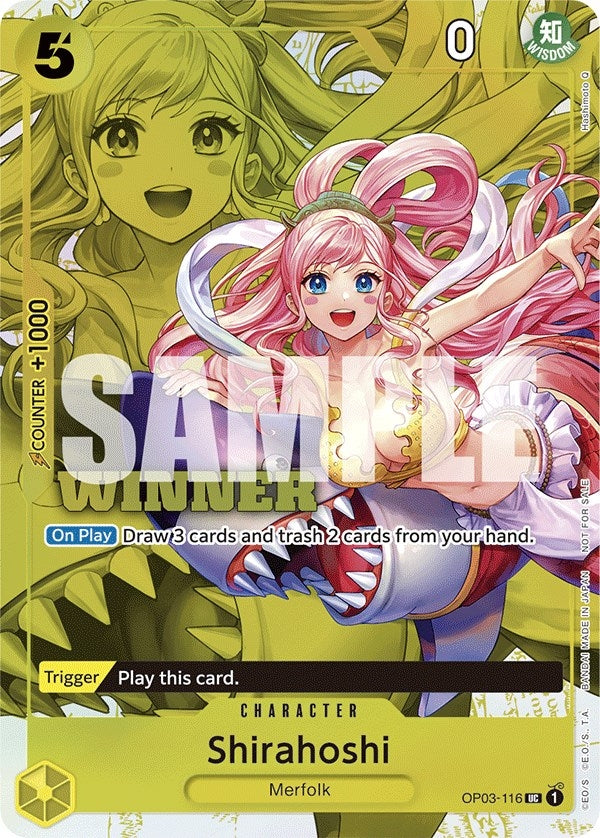 Shirahoshi (Winner Pack Vol. 6) (3116) (OP-PR) - One Piece Card Game Single