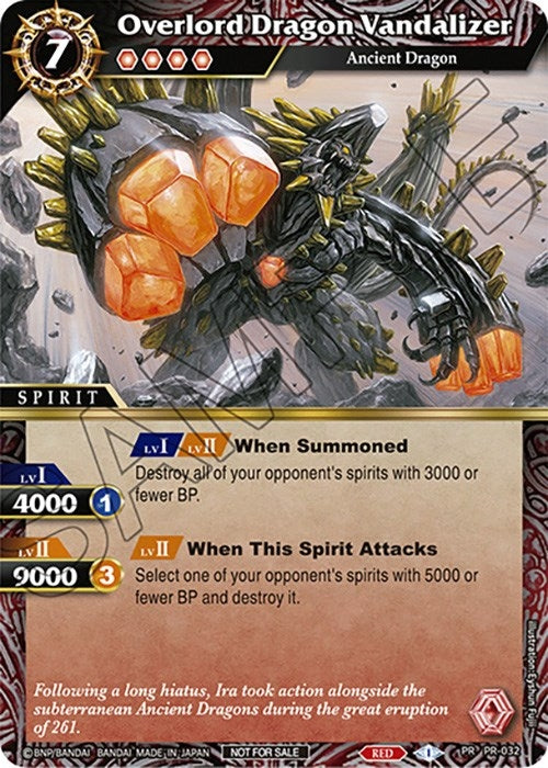 Overlord Dragon Vandalizer (Tournament Pack Vol. 4) (32) [LEP] - Battle Spirits Saga Single