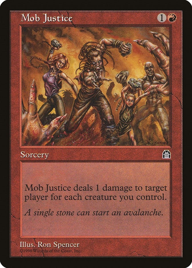 Mob Justice [STH] - MTG Single