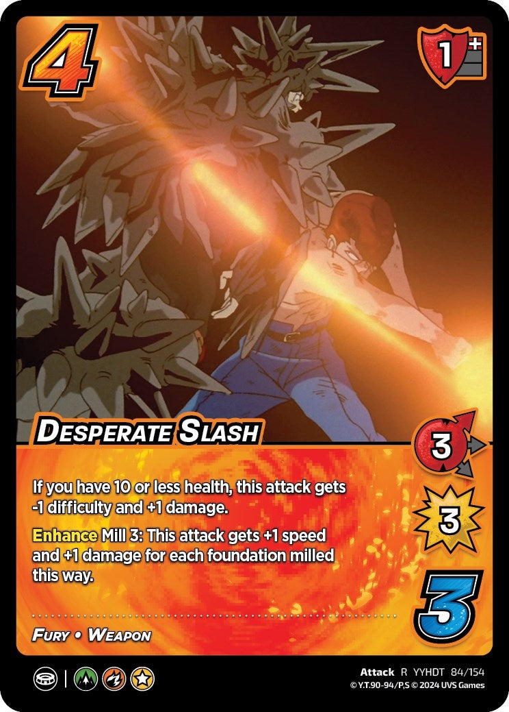 Desperate Slash (84) [YDT] - UniVersus Single