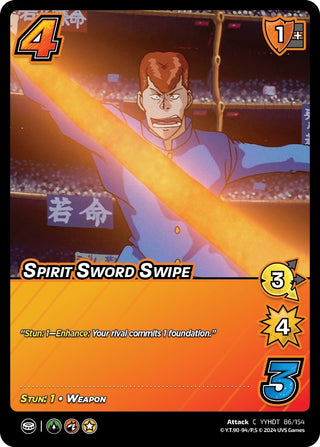 Spirit Sword Swipe (86) [YDT] - UniVersus Single