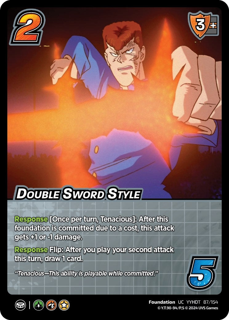 Double Sword Style (87) [YDT] - UniVersus Single