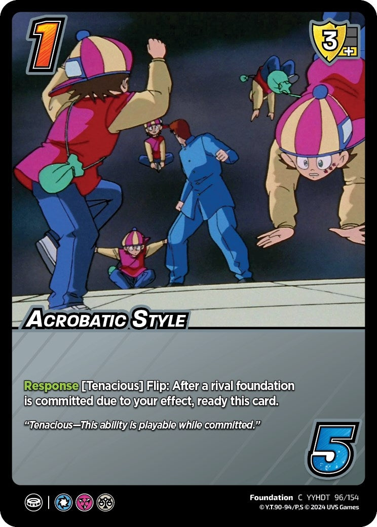 Acrobatic Style (96) [YDT] - UniVersus Single