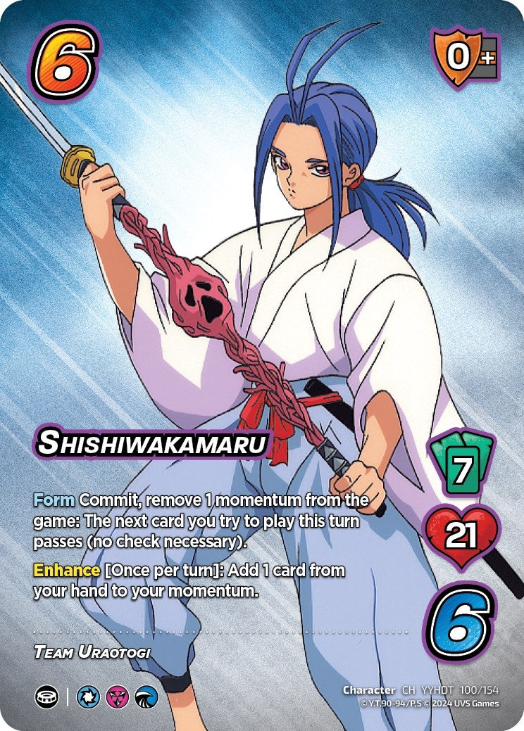 Shishiwakamaru (100) [YDT] - UniVersus Single