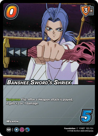 Banshee Sword’s Shriek (105) [YDT] - UniVersus Single
