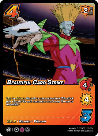 Beautiful Card Strike (110) [YDT] - UniVersus Single