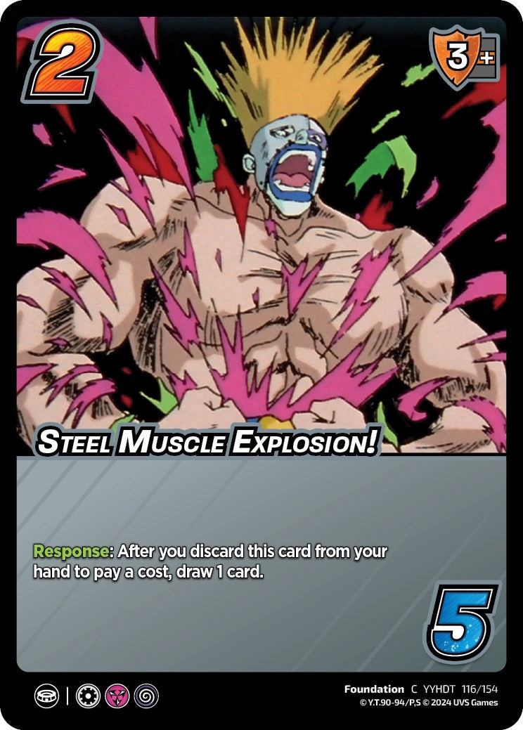 Steel Muscle Explosion! (116) [YDT] - UniVersus Single