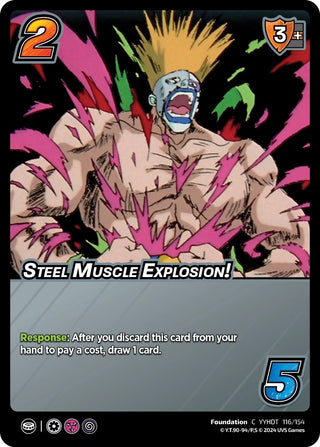 Steel Muscle Explosion! (116) [YDT] - UniVersus Single