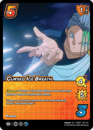 Cursed Ice Breath (119) [YDT] - UniVersus Single
