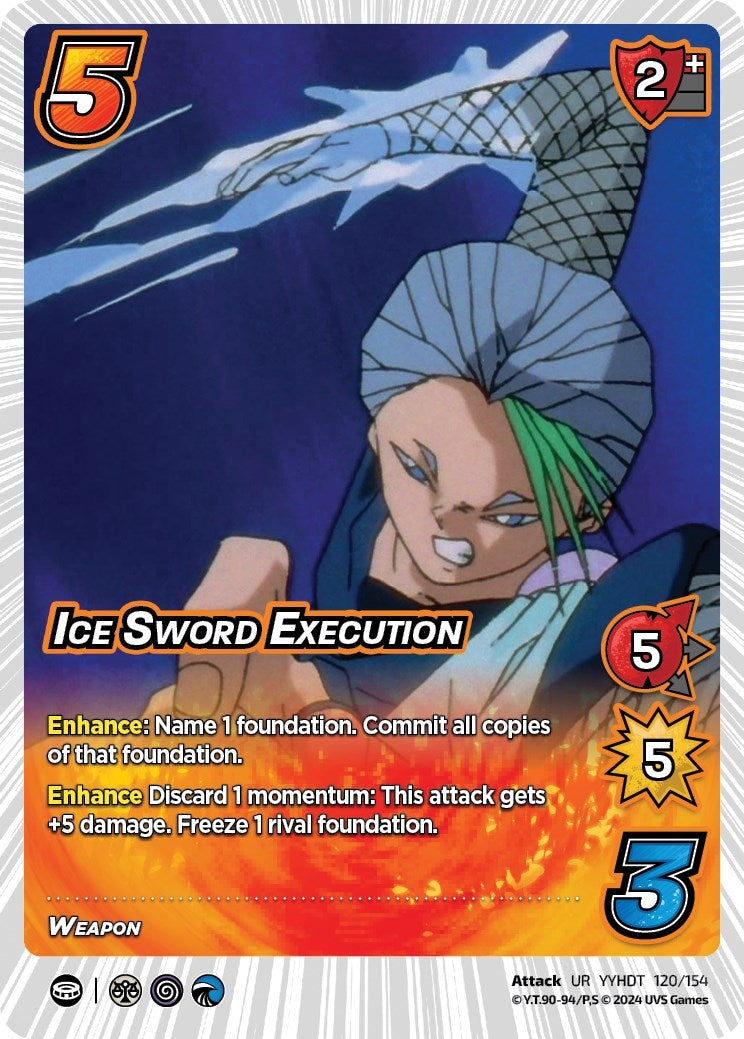 Ice Sword Execution (120) [YDT] - UniVersus Single