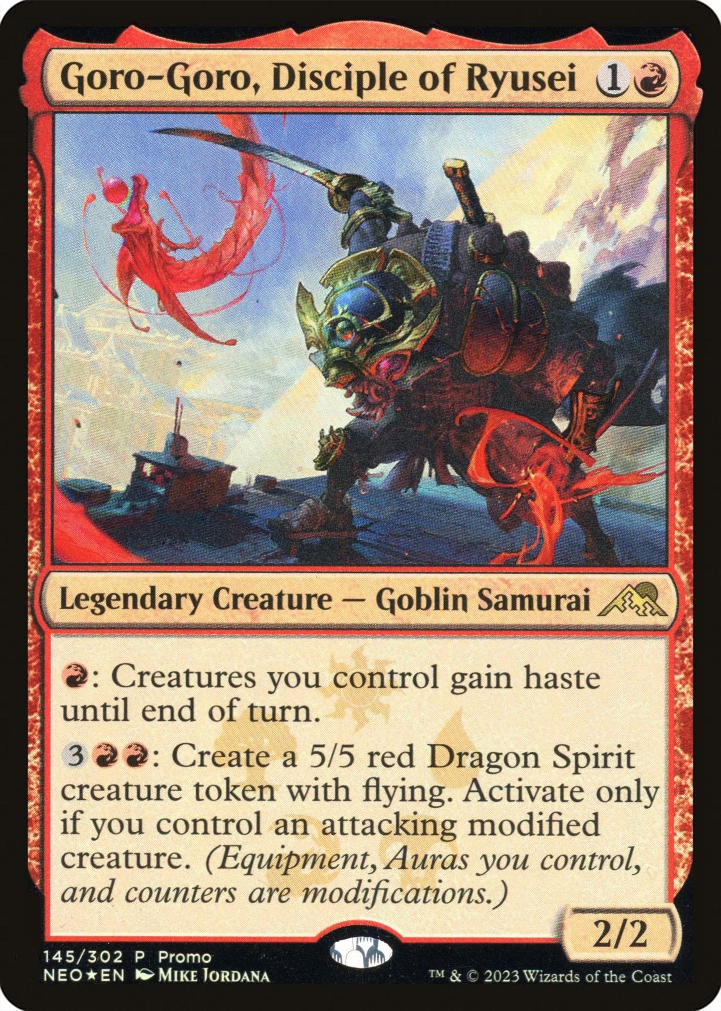 Goro-Goro Disciple of Ryusei (145) [MEDIA] - MTG Single